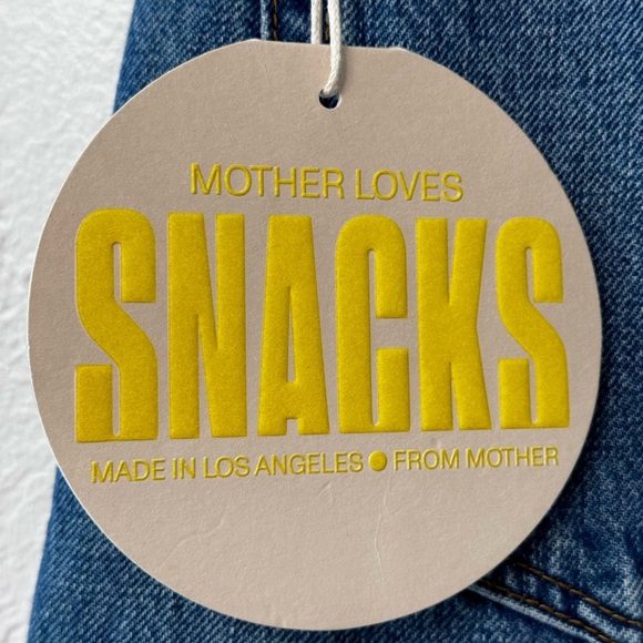 Mother - High-Waist Double Stack Ankle JEAN By Snacks Size 28 - Picture 9 of 16